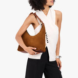Jackson Small Classic | U-shaped shoulder bag with adjustable strap and fringe detail