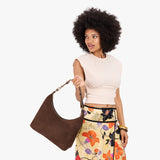 Stagecoach Small Classic | U-shaped shoulder bag with adjustable strap and fringe detail
