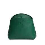 Bacalar | Leather pouch with a folded magnetic closure