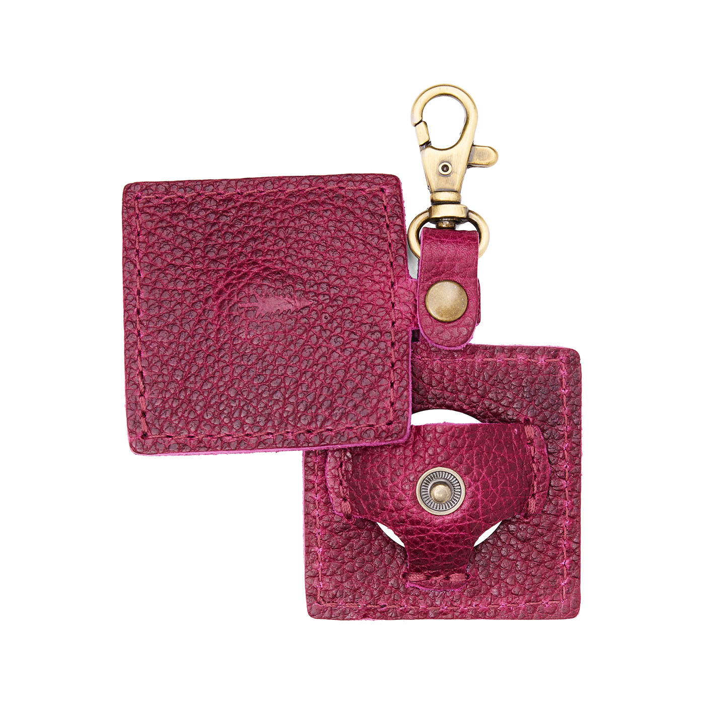 Square AirTag Holder | Portland Leather Goods