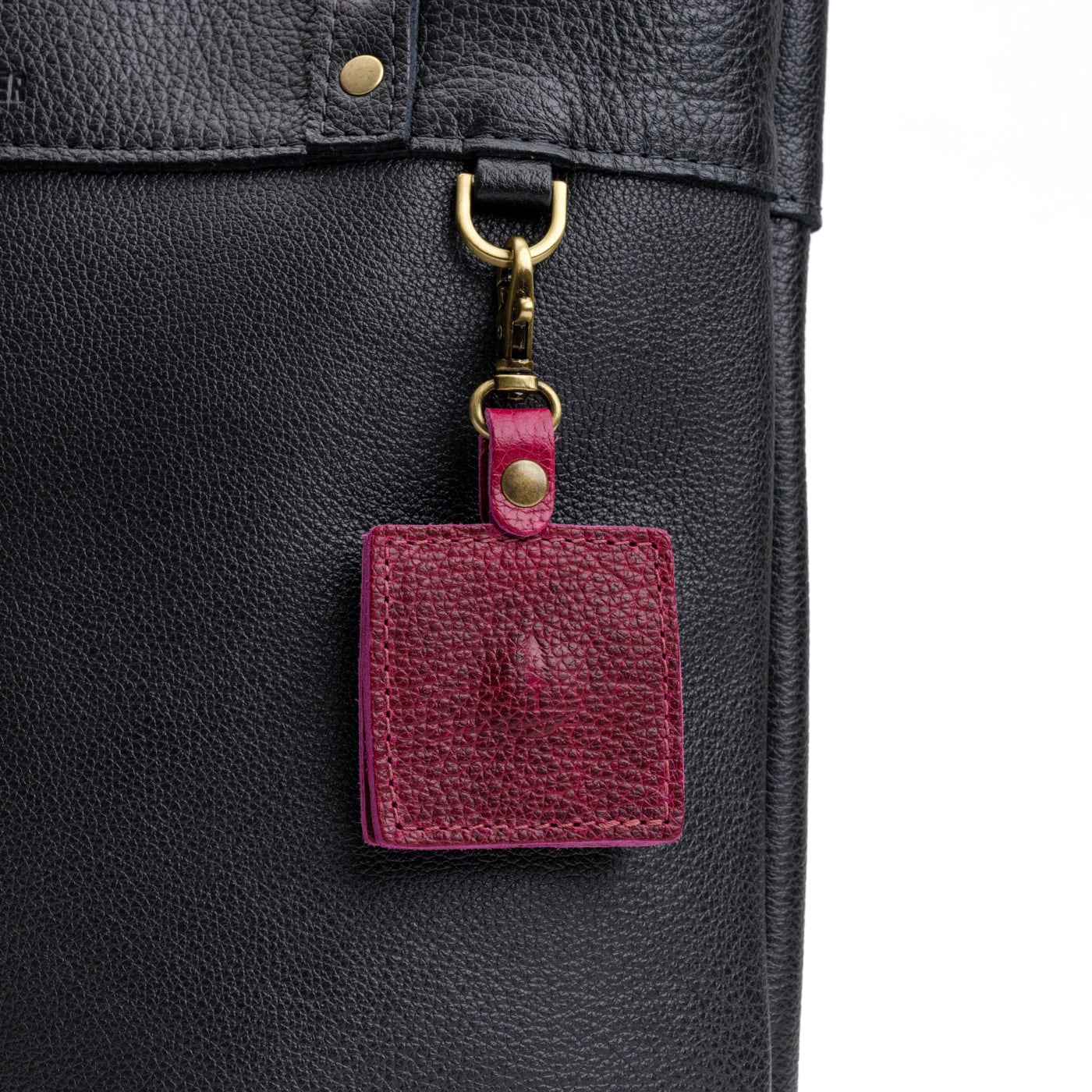Square AirTag Holder | Portland Leather Goods