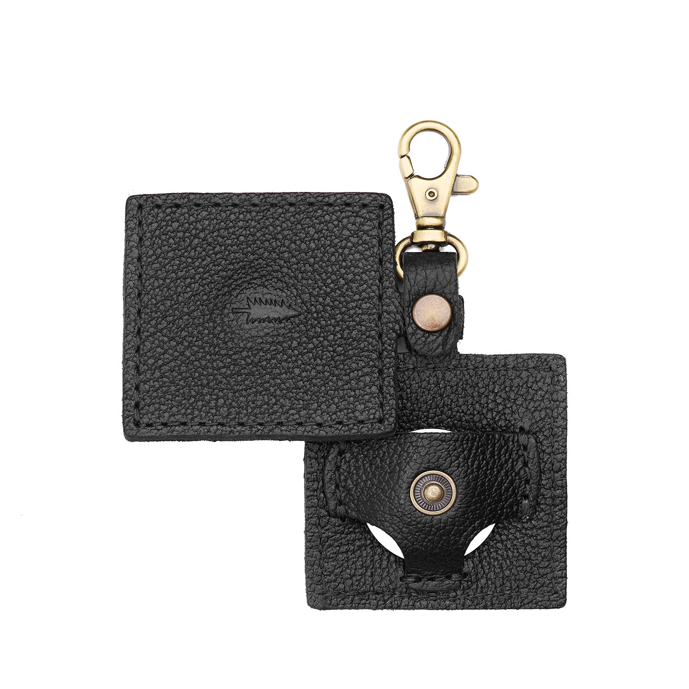 Square AirTag Holder | Portland Leather Goods
