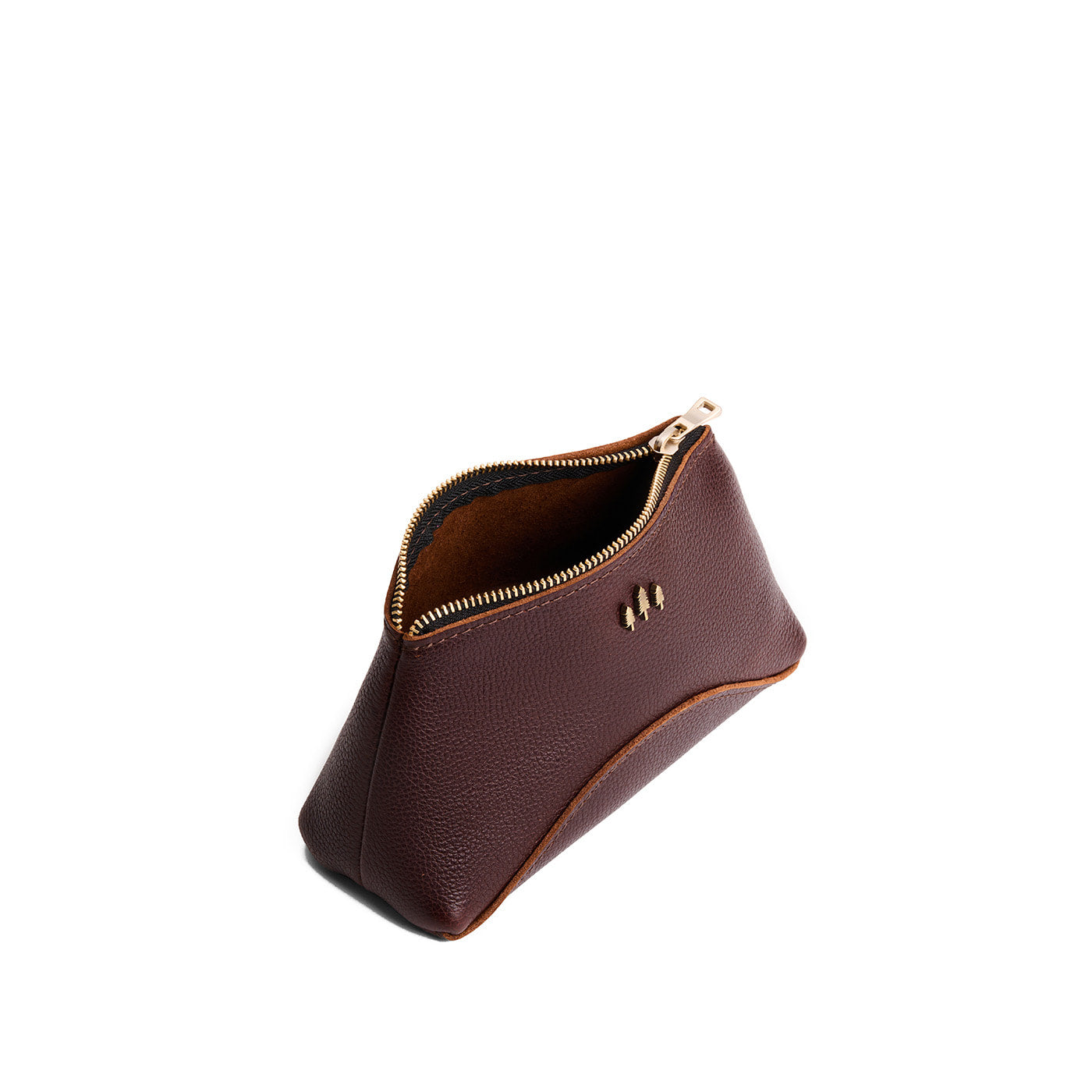 Coldbrew | Rectangular makeup bag pouch with top zipper