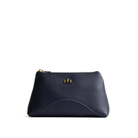 Night Owl | Rectangular makeup bag pouch with top zipper