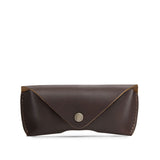 Grizzly | Leather sunglasses case with snap closure
