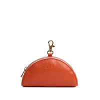 Koi | Small half-moon shaped keychain pouch with zipper closure