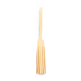 Vanilla Large | Fringed leather tassel with leather loop