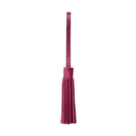 Orchid*Classic | Fringed leather tassel with leather loop