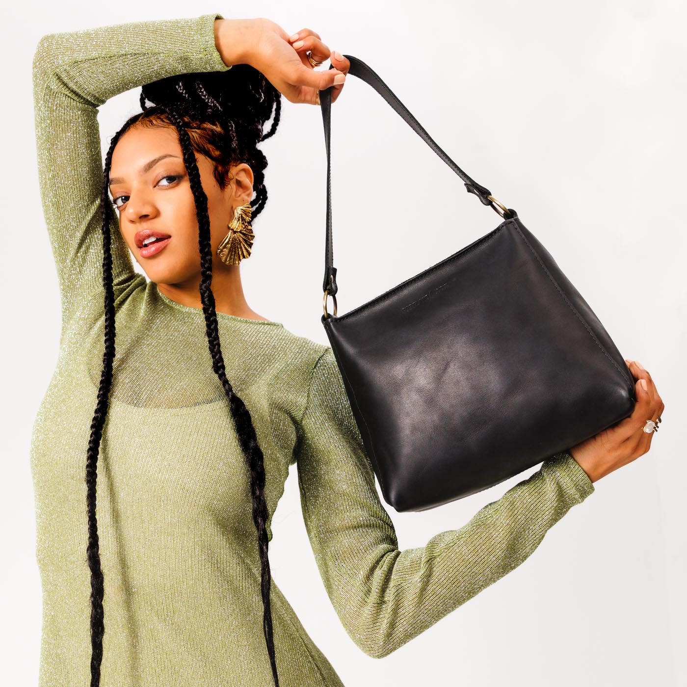 Women's Leather Shoulder Bags & Leather Clutch bags