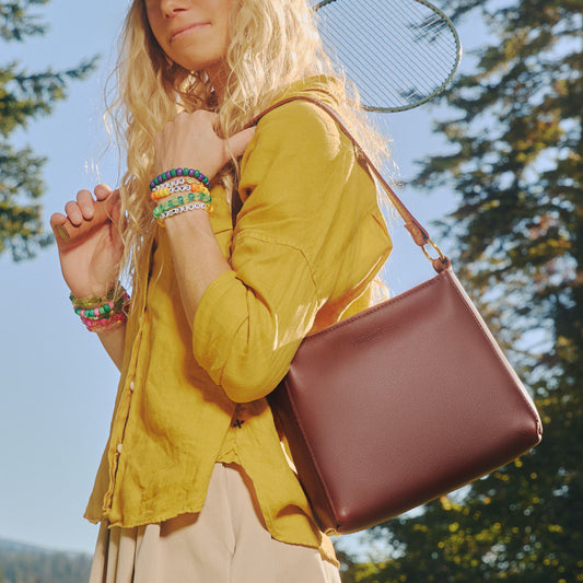 'Almost Perfect' Triangle Shoulder Bag