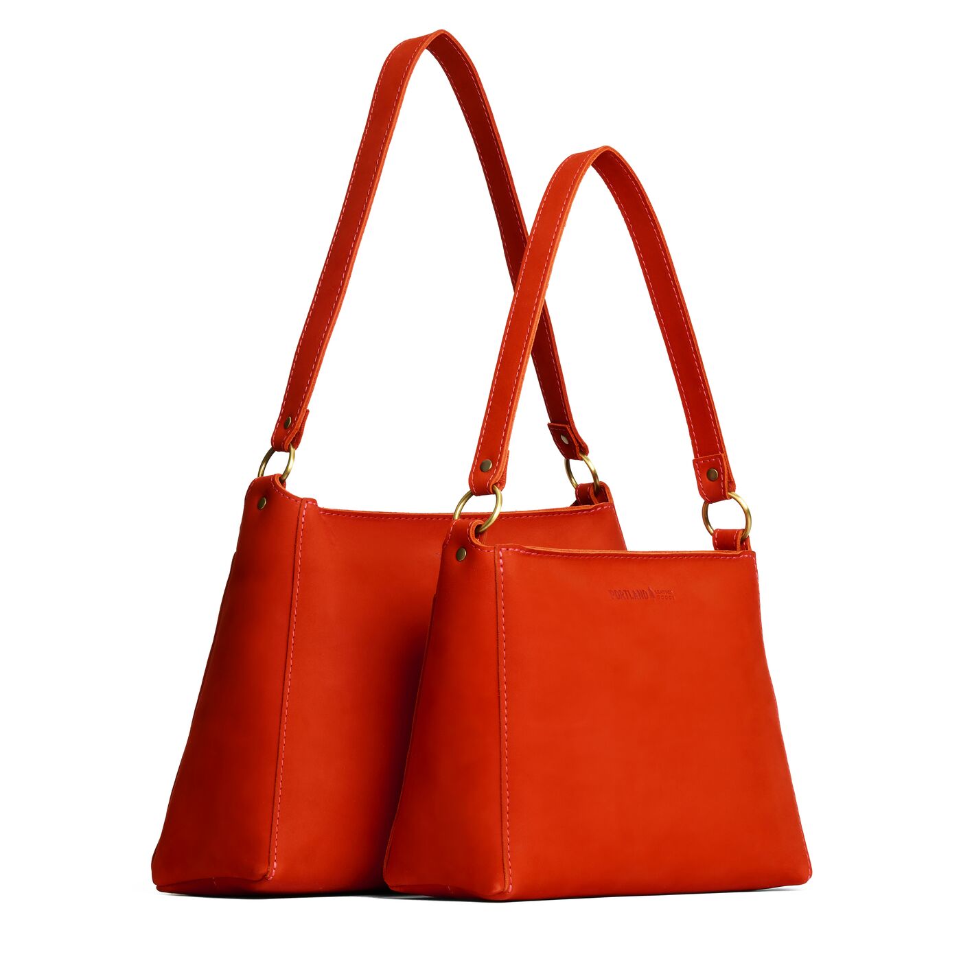 Paprika | Size Comparison of Triangle Shoulder Bag