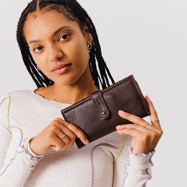Women's Clutch Wallet Purse – Lazy 3 Leather Company