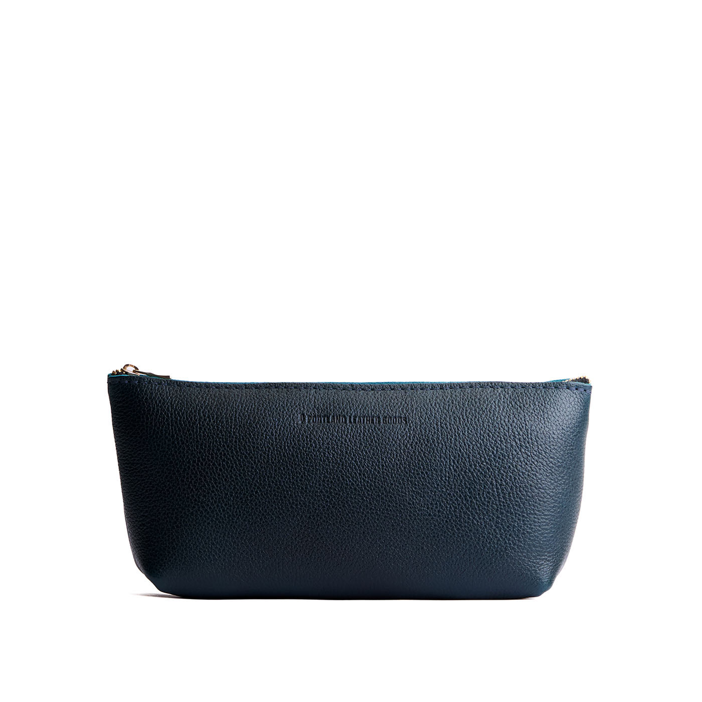 Boreal | Leather utility bag pouch with top zipper