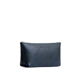Boreal | Leather utility bag pouch with top zipper