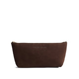 Stagecoach | Leather utility bag pouch with top zipper