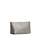 Stardust | Leather utility bag pouch with top zipper