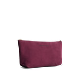 Superbloom | Leather utility bag pouch with top zipper