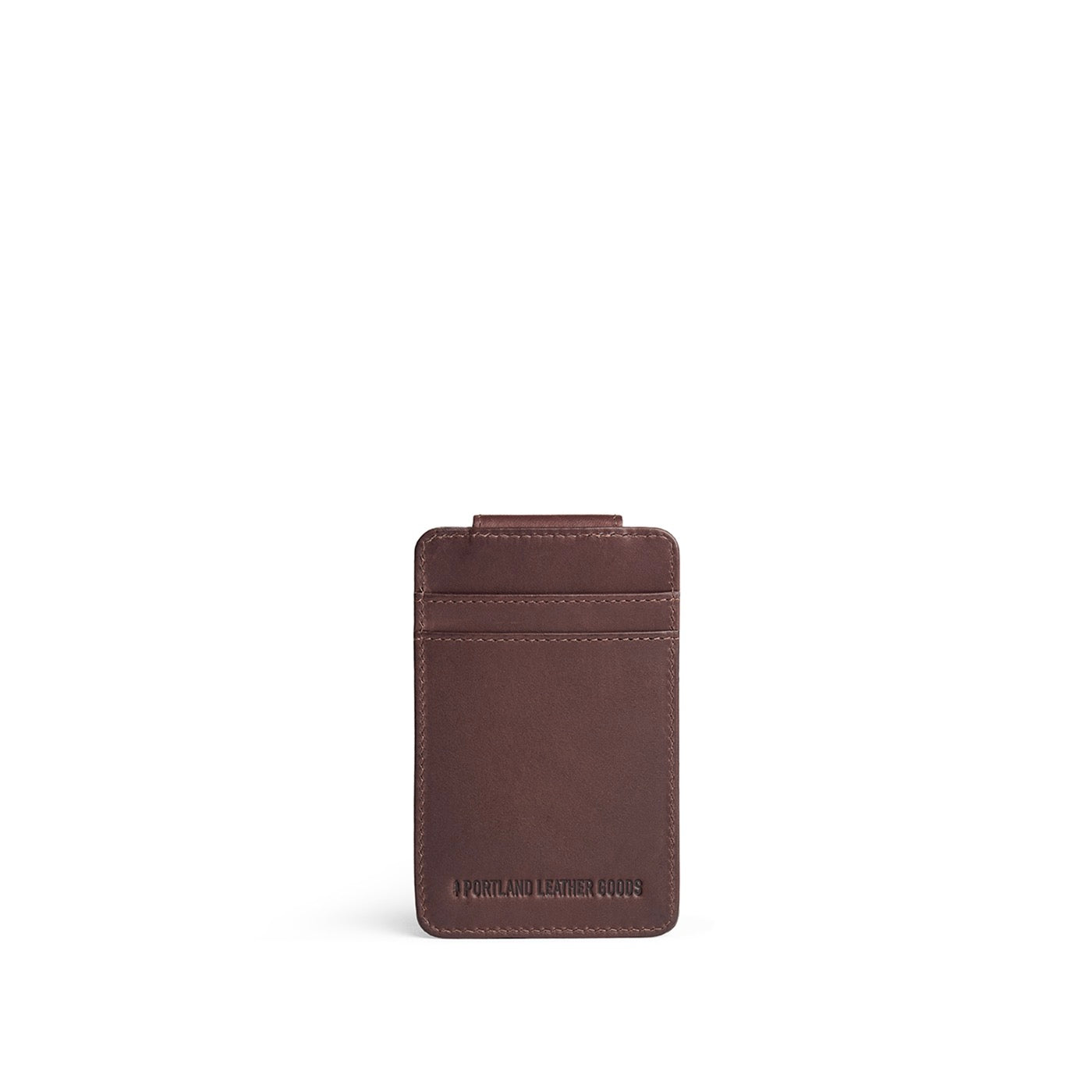 Trailstone | Card holder with a money clip on the back