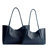 Boreal | Side by side comparison of both sizes of wide totes