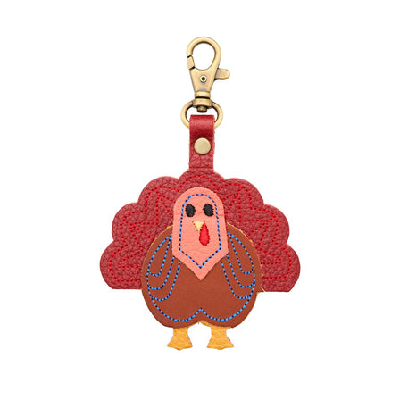 Virgil | Turkey keychain on a white background