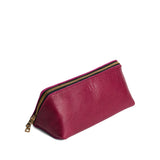 Orchid | Triangular shaped pouch with extra long zipper