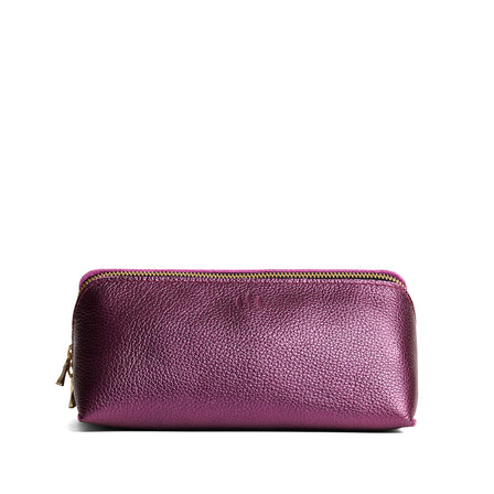 Ultra Violet | Triangular shaped pouch with extra long zipper