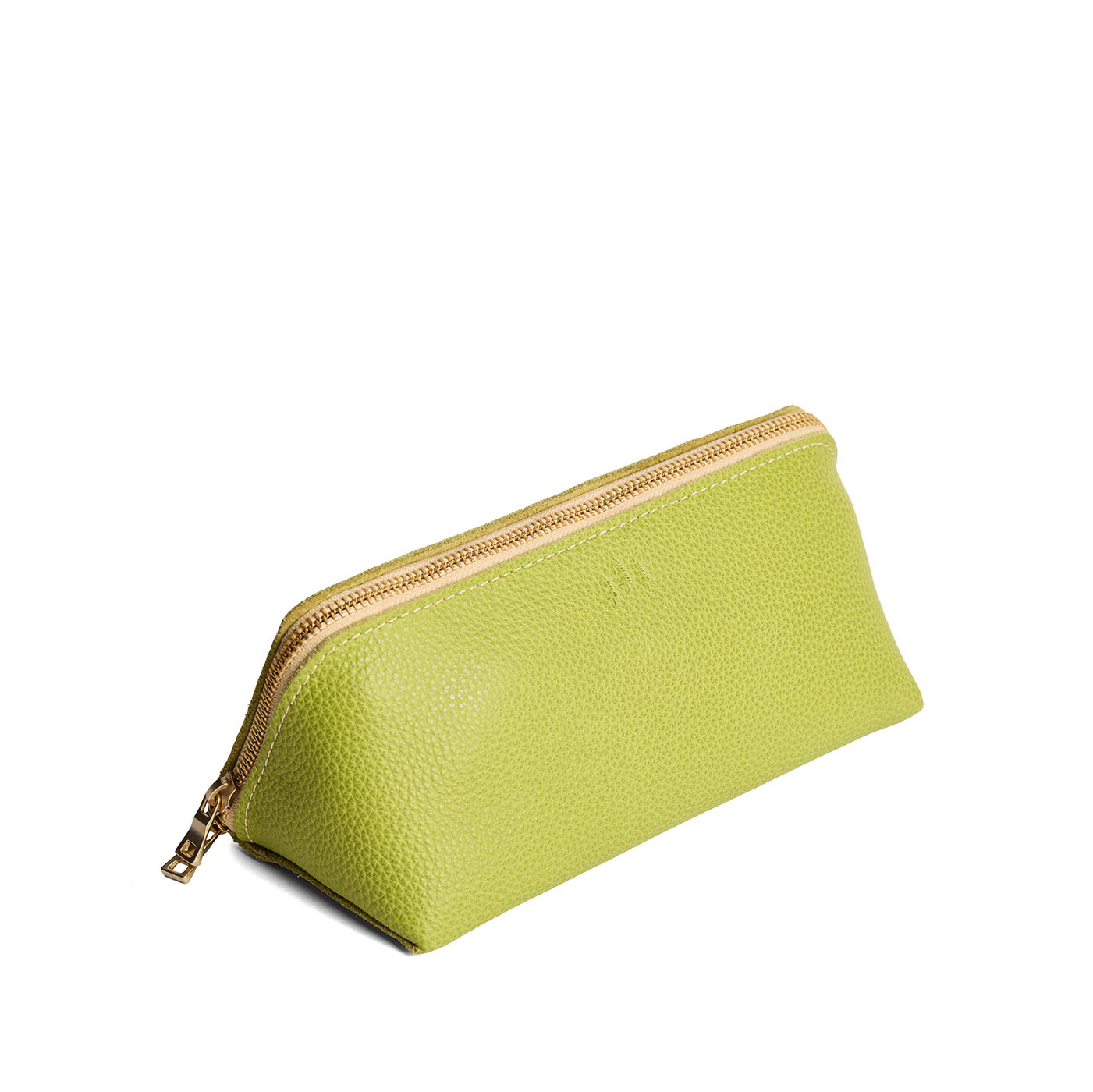 Wasabi | Triangular shaped pouch with extra long zipper