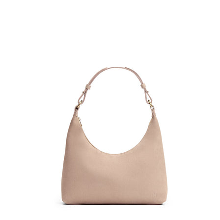 Taupe*Small*Classic | U-shaped shoulder bag with adjustable strap