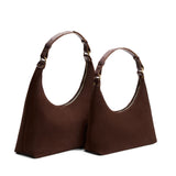 Stagecoach | Classic size comparison of a U-shaped shoulder bag with adjustable strap