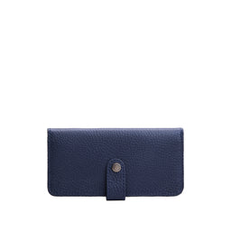 Night Owl | Leather wallet with snap closure