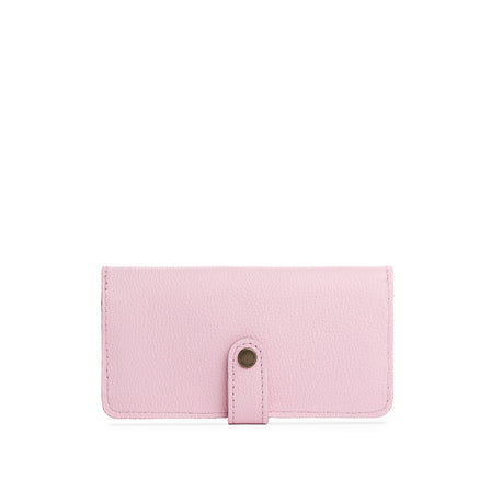 Pinkaboo | Leather wallet with snap closed