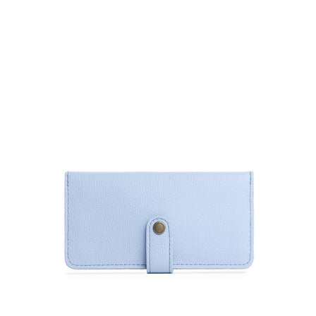 Skyway | Leather wallet with snap closed