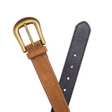 Palomino | Front and back of women's Savannah leather belt