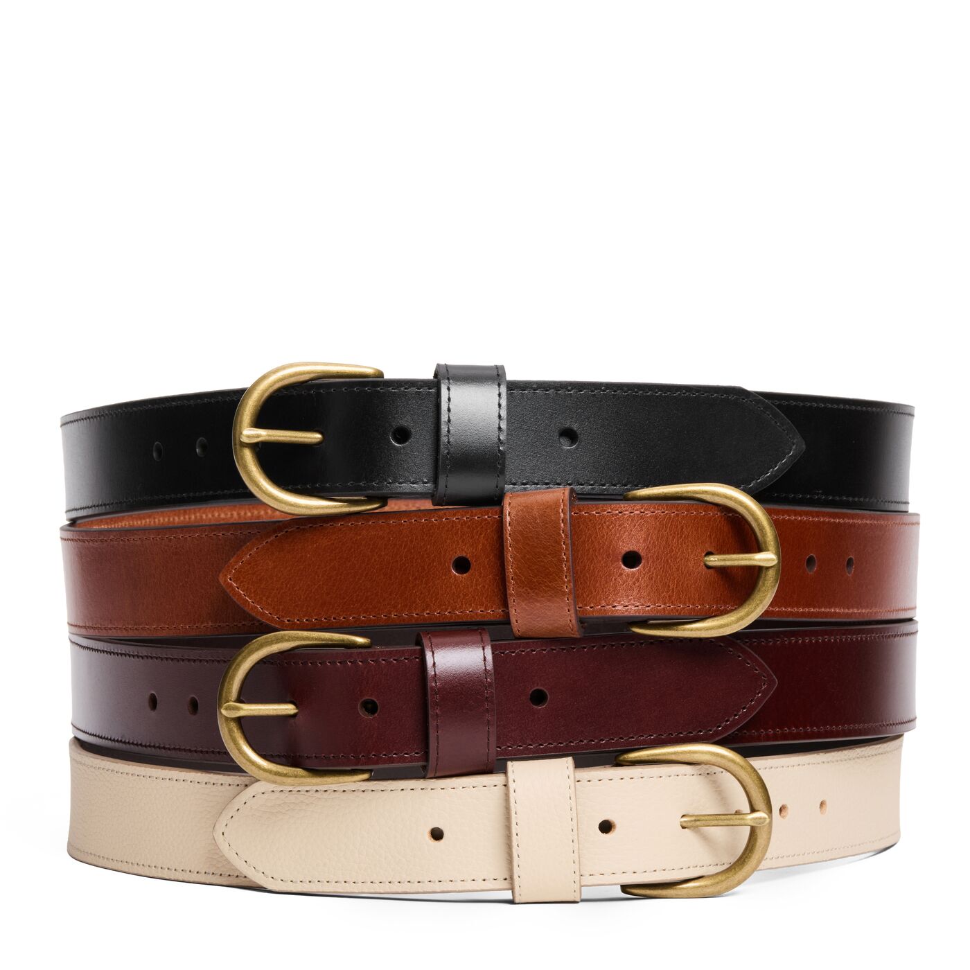 Women's Wide Loop Leather Belt | Portland Leather Goods