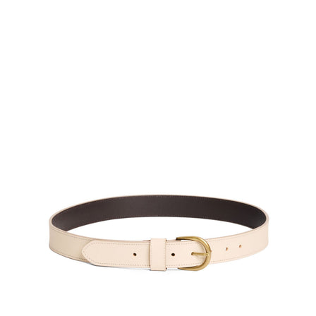 Marble | Women's wide loop leather belt