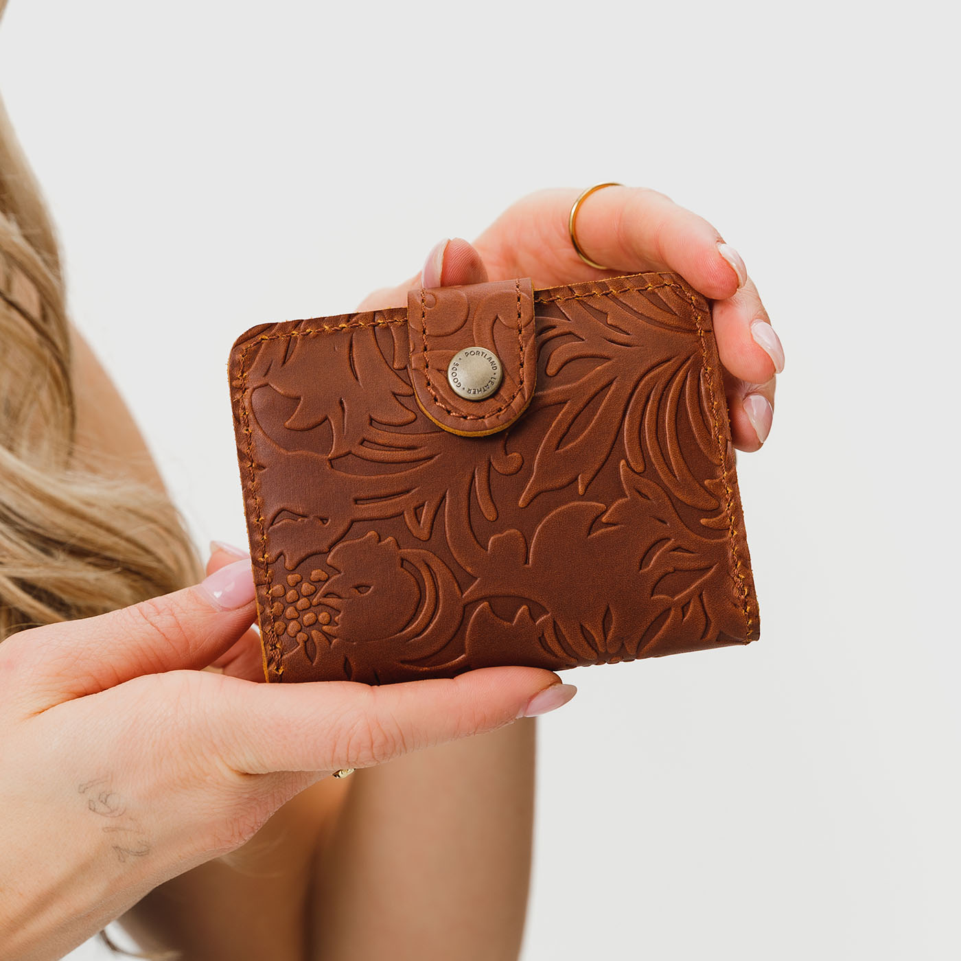 Women's Mini Bi-Fold Wallet Portland Leather Goods