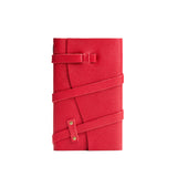 Cherry Large | Wrap Journal closed