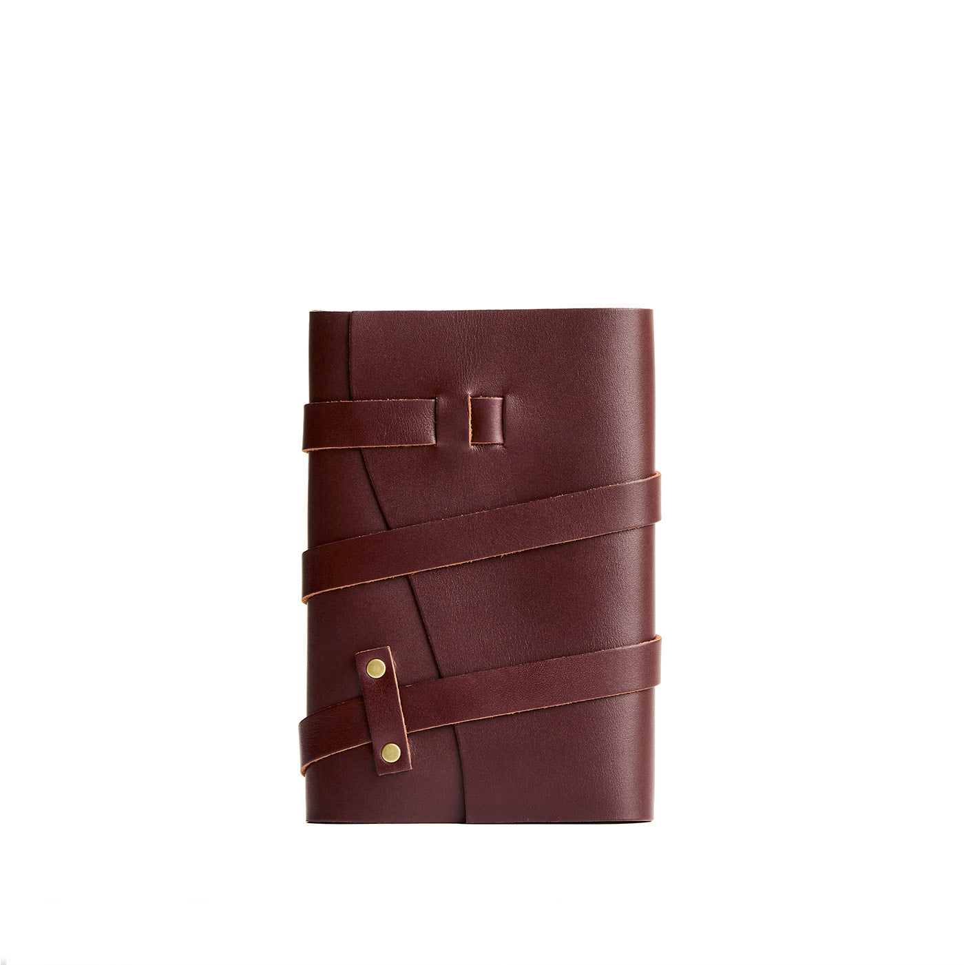 Cognac*Medium | Wrap Journal closed