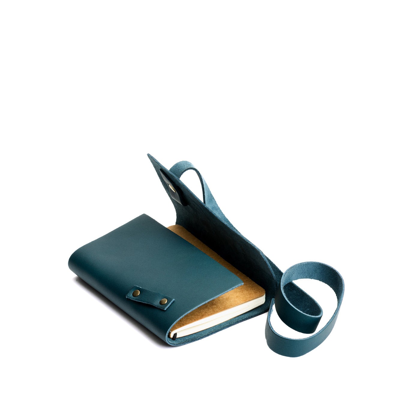 Harbor*Small | Wrap Journal open