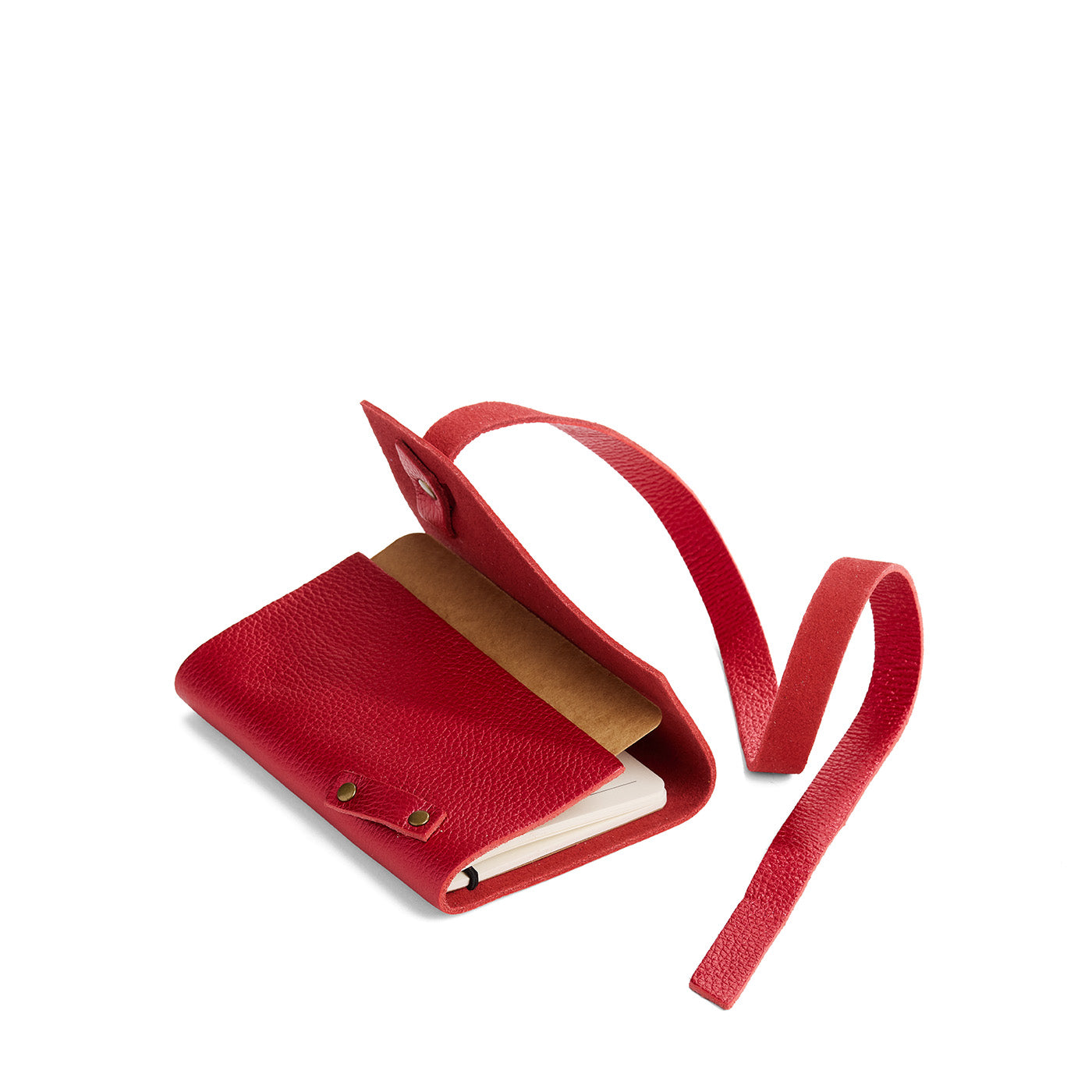 Reba Red*Small | Wrap Journal