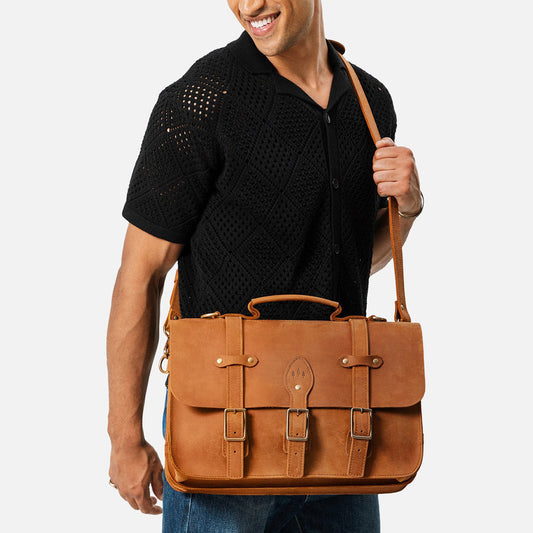 'Almost Perfect' Classic XL Messenger Bag