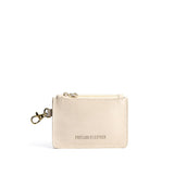 Dragon Bone | Leather double zip wallet with keychain clasp