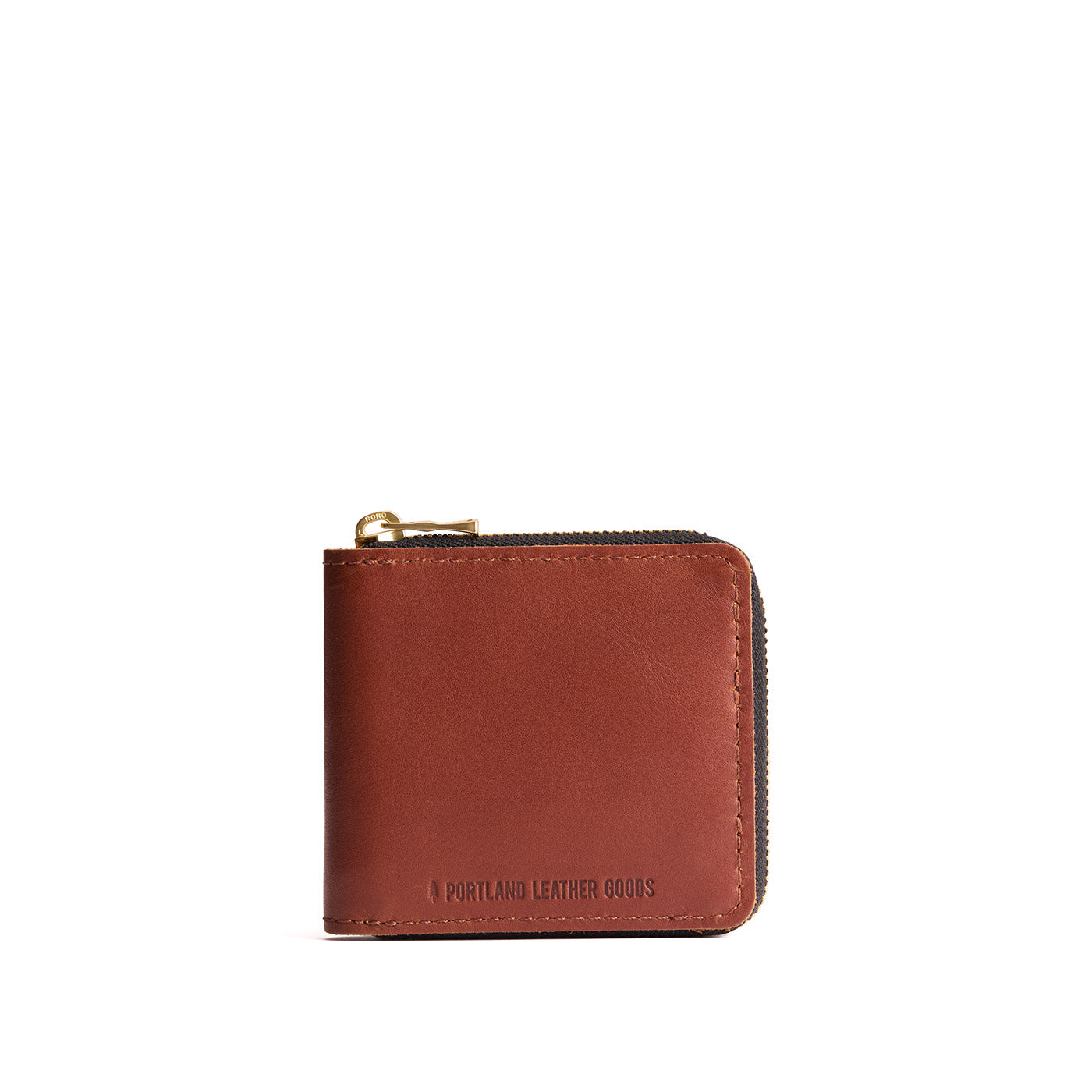 Small Zipper Bifold Wallet | Portland Leather Goods