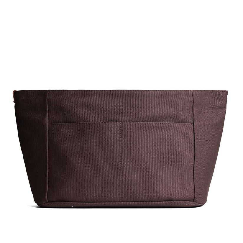 Java Bean*Zipper*Large | Large canvas bag insert for organization