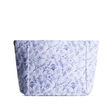 Marbella Zipper Medium | Printed canvas organizer with pockets