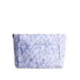 Marbella Zipper Small | Printed canvas organizer with pockets