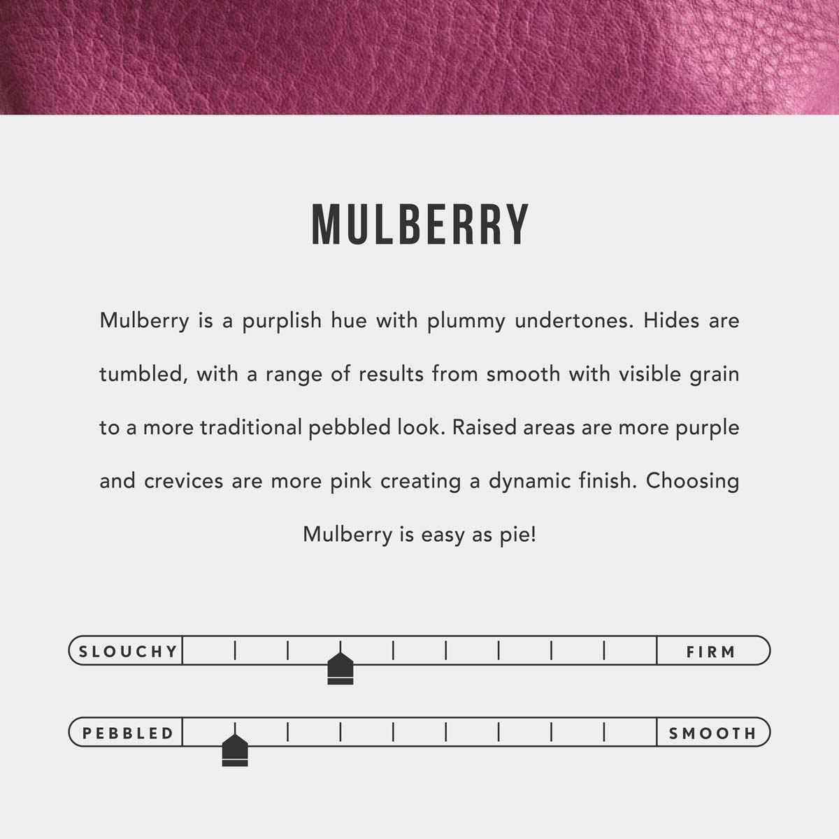 All Color: Mulberry | infographic