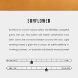 All Color: Sunflower | infographic