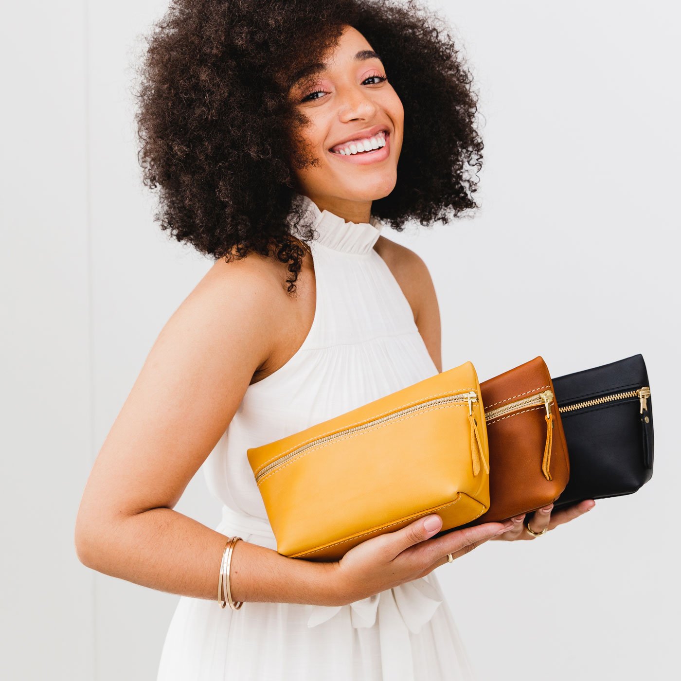 Makeup Bag | Portland Leather Goods