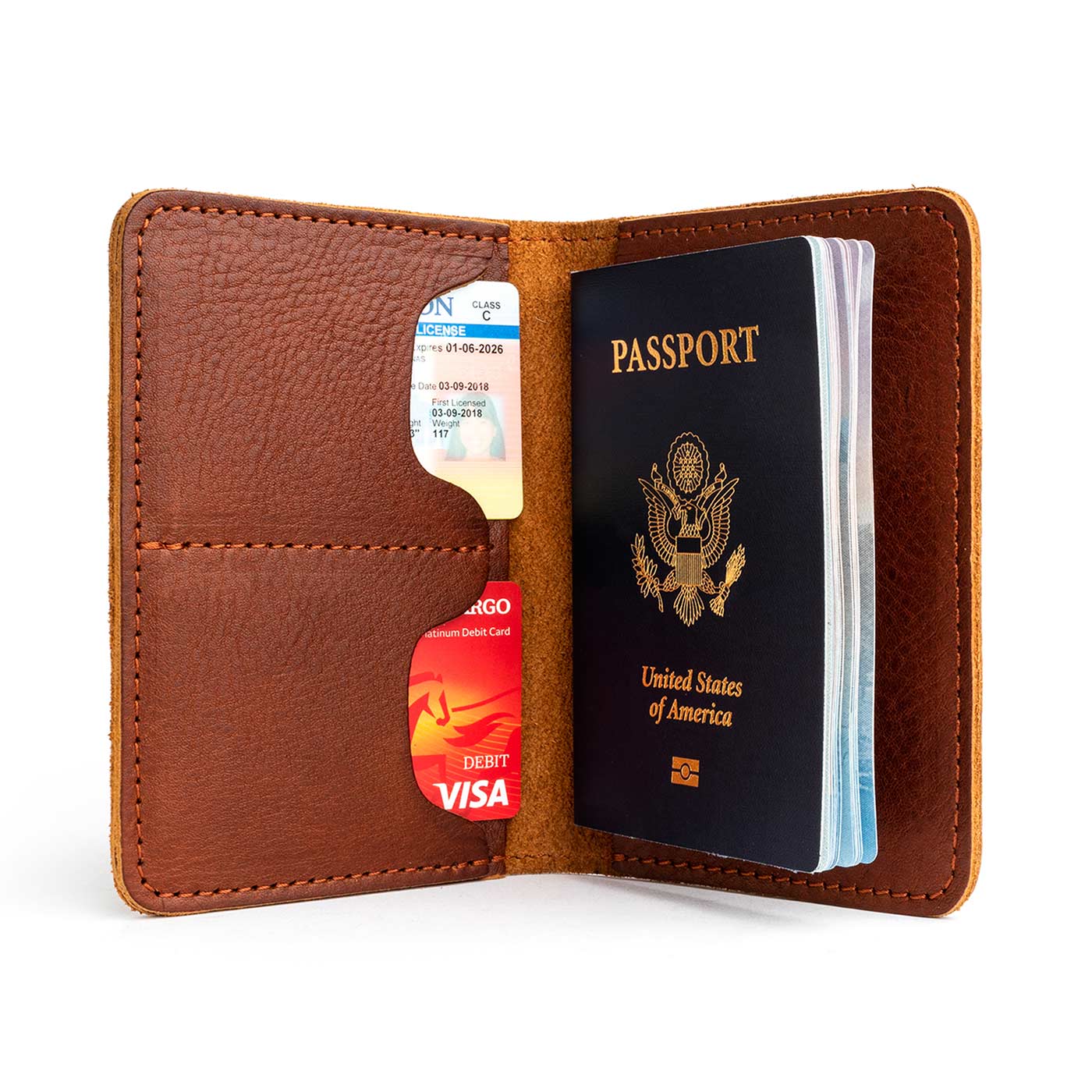 Almost Perfect' Leather Modern Passport Holder | Portland Leather